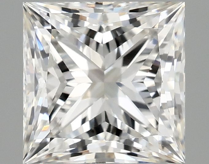 2.10 ct. princess Lab Grown Diamond front image