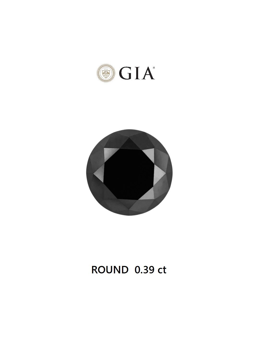0.39 ct Round diamond