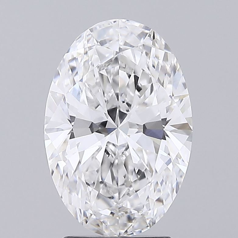 3.01 ct. oval Lab Grown Diamond front image