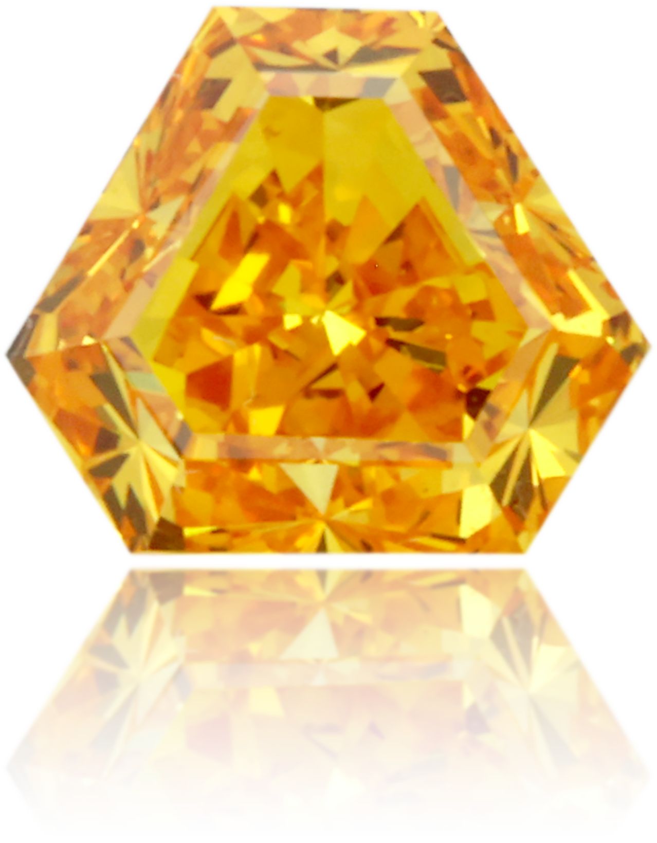 Diament 0.41 ct Fancy Vivid Yellow/VS2