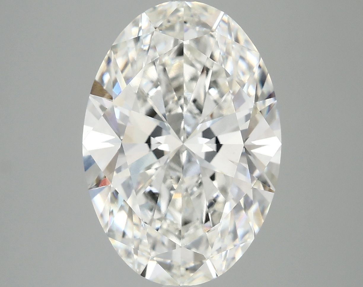5.02 ct. oval Lab Grown Diamond front image