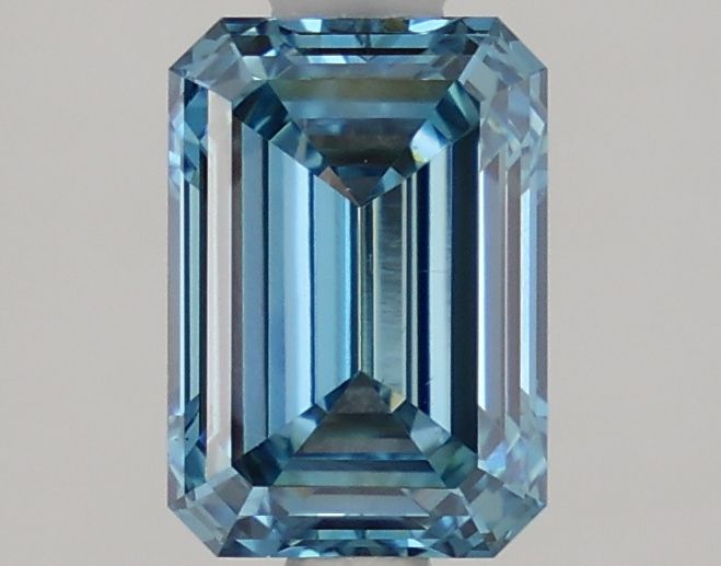 1.58 CT Fancy Vivid Blue EMERALD