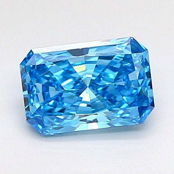 0.89 CT Fancy Vivid Blue RADIANT