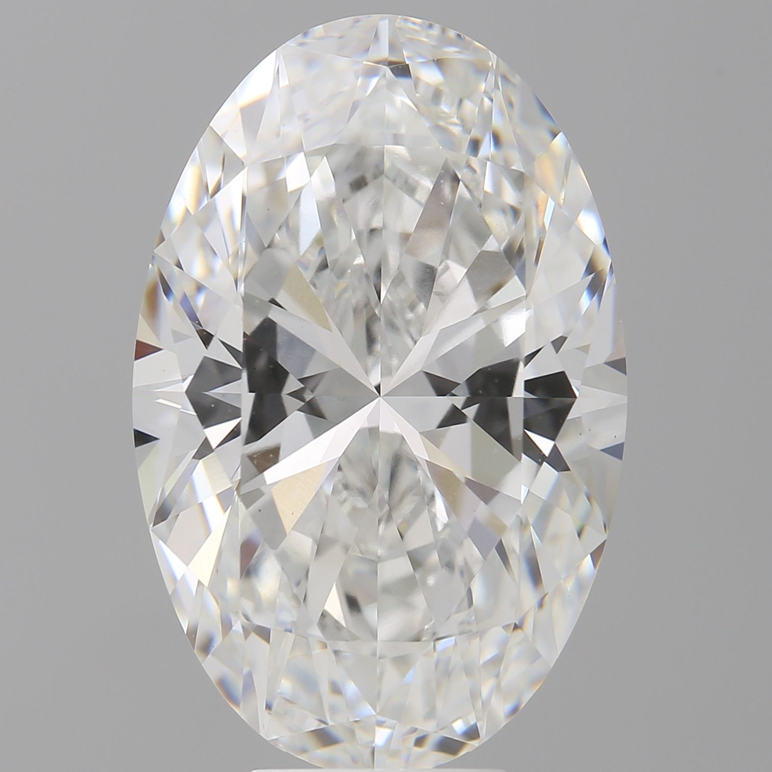 9.02 ct. oval Lab Grown Diamond front image