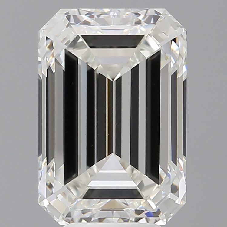 6.54 ct. emerald Lab Grown Diamond front image
