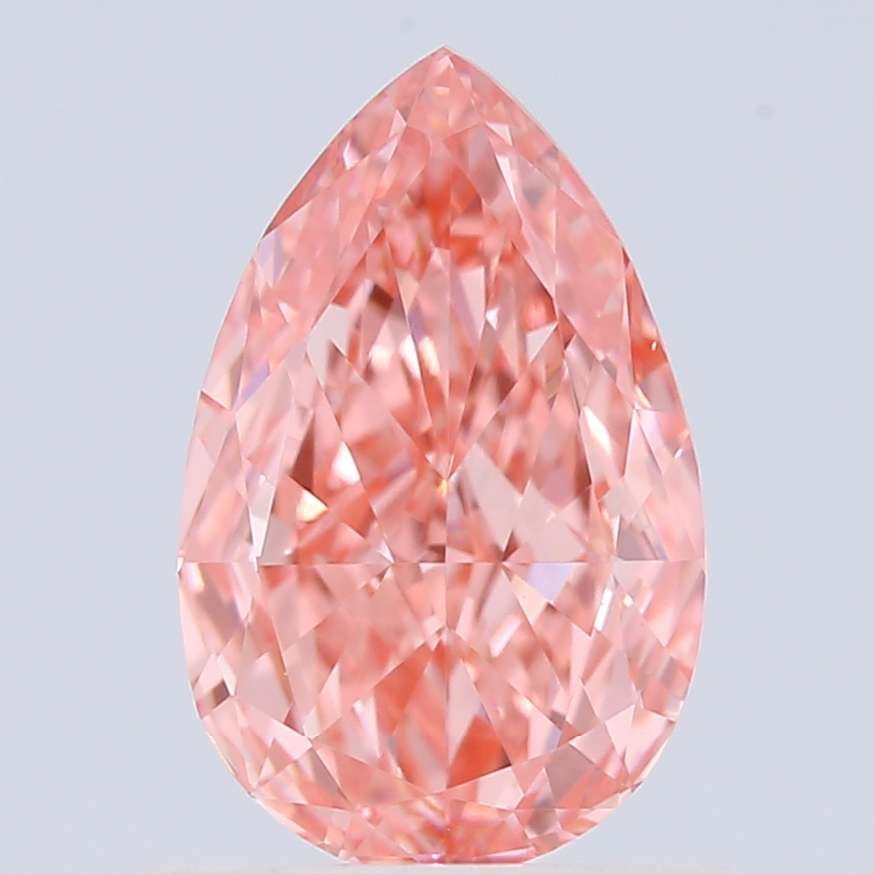 1.0 CT Fancy Vivid Pink PEAR