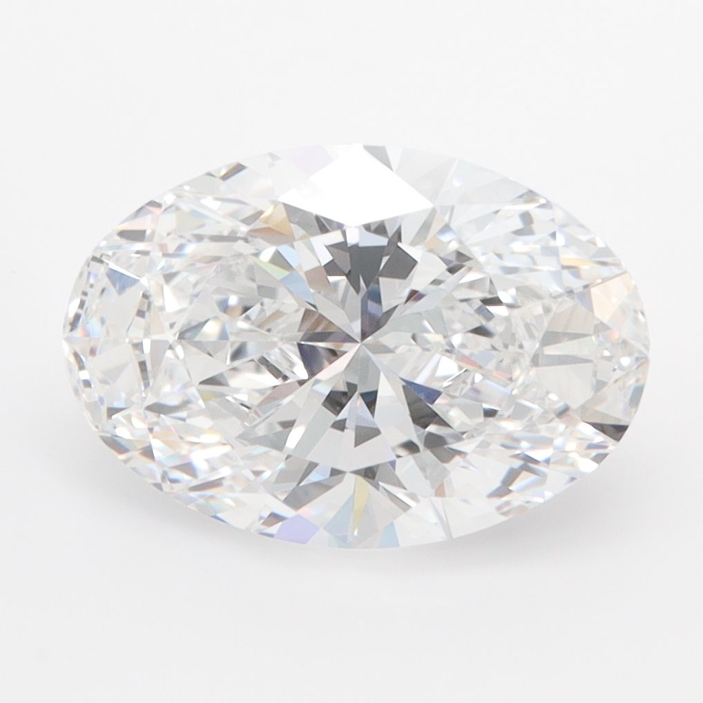 3.01 ct. oval Lab Grown Diamond front image