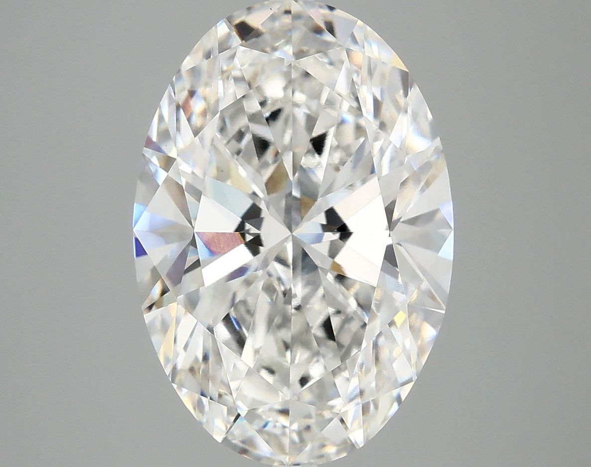 5.05 ct. oval Lab Grown Diamond front image