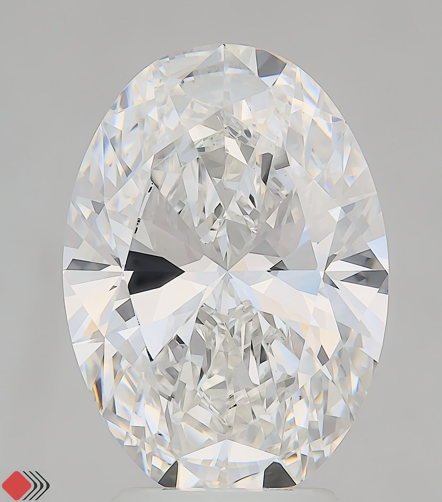 3.59 ct. oval Lab Grown Diamond front image