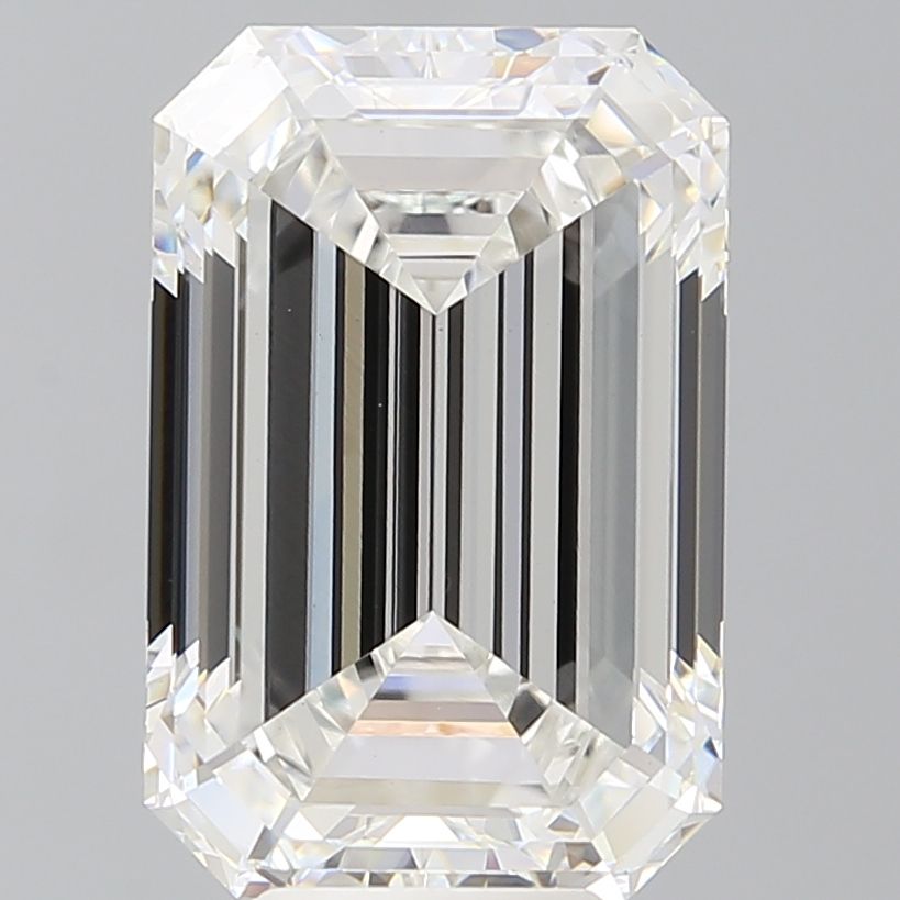 7.60 ct. emerald Lab Grown Diamond front image