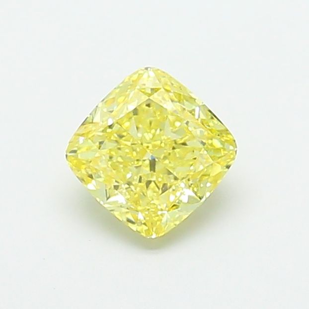 1.3 CT Fancy Intense Yellow CUSHION MODIFIED