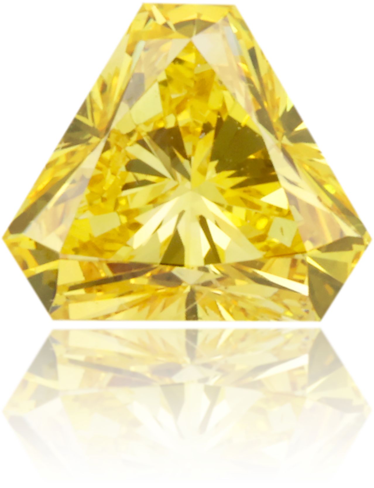 Diament 0.66 ct Fancy Deep Yellow/VS2