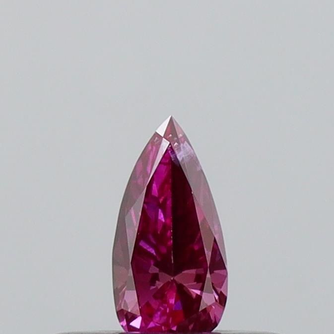 0.17 CT Fancy Vivid Pink PEAR
