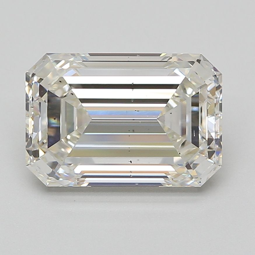 5.60 ct. emerald Lab Grown Diamond front image