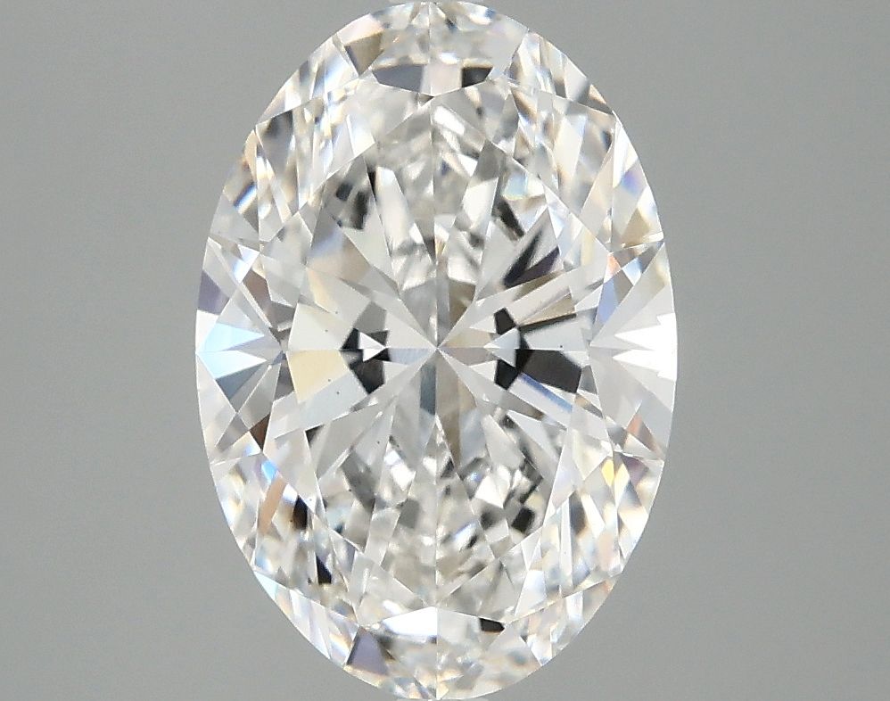 3.03 ct. oval Lab Grown Diamond front image