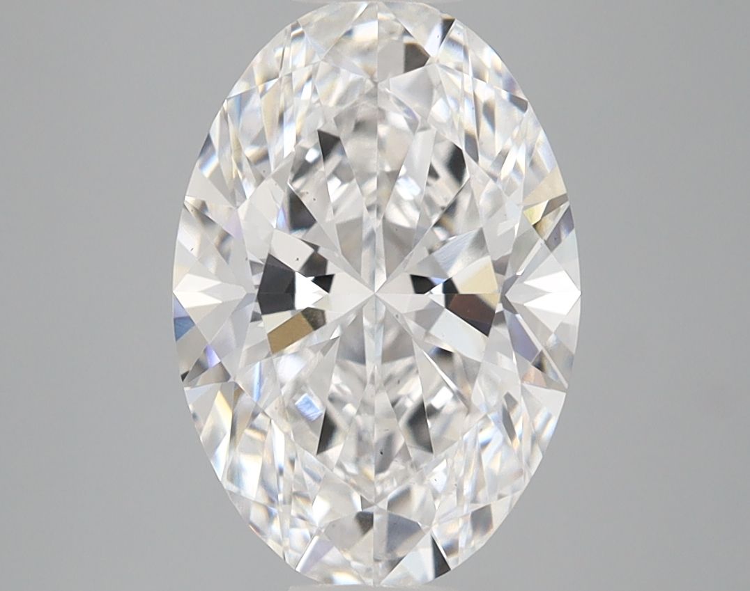 3.08 ct. oval Lab Grown Diamond front image