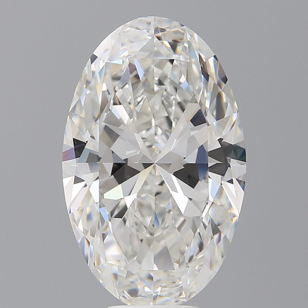 7.56 ct. oval Lab Grown Diamond front image