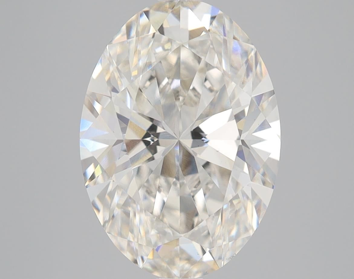 4.09 ct. oval Lab Grown Diamond front image