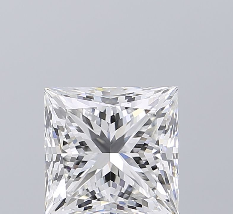 3.02 ct. princess Lab Grown Diamond front image