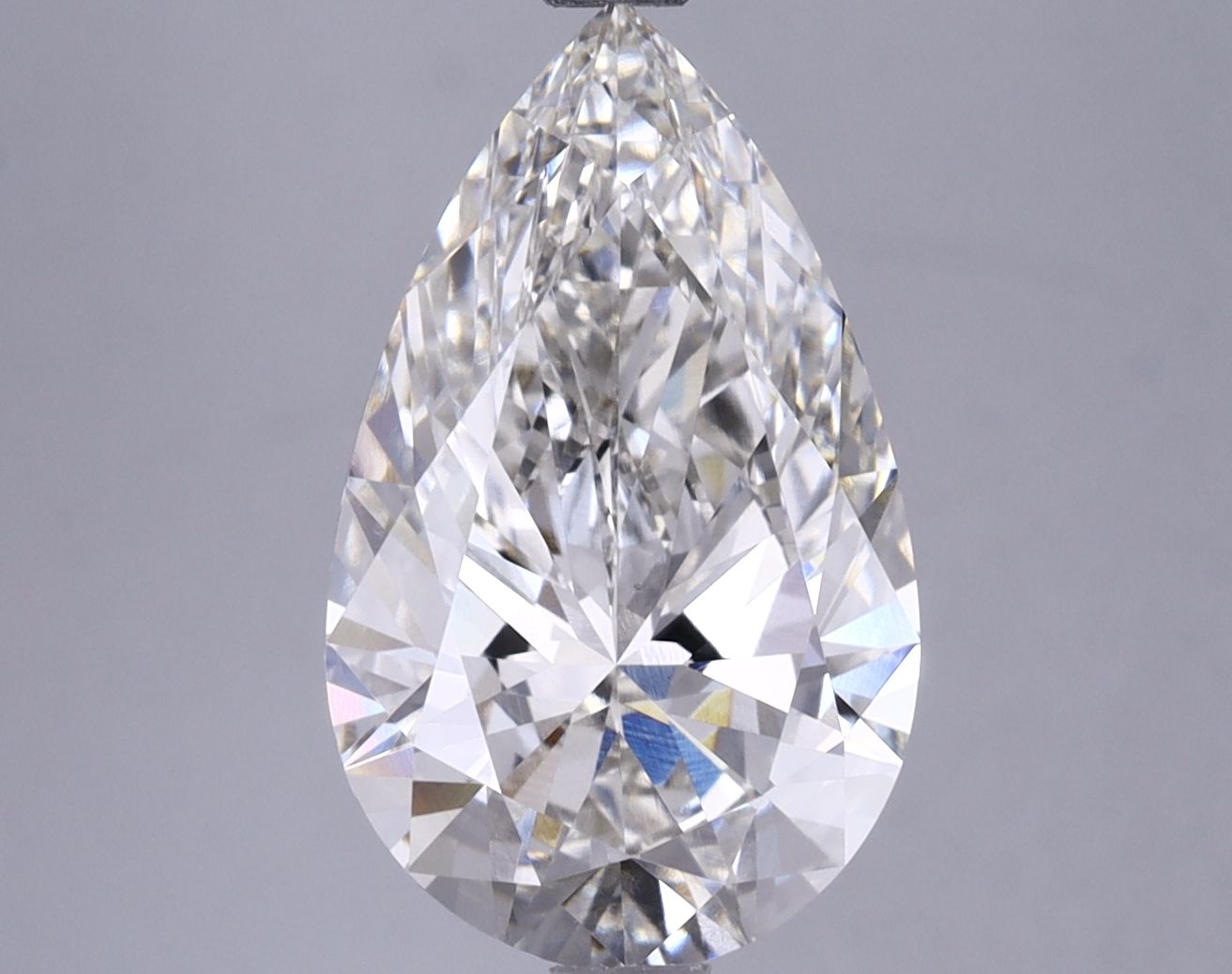 3.67 ct. pear Lab Grown Diamond front image