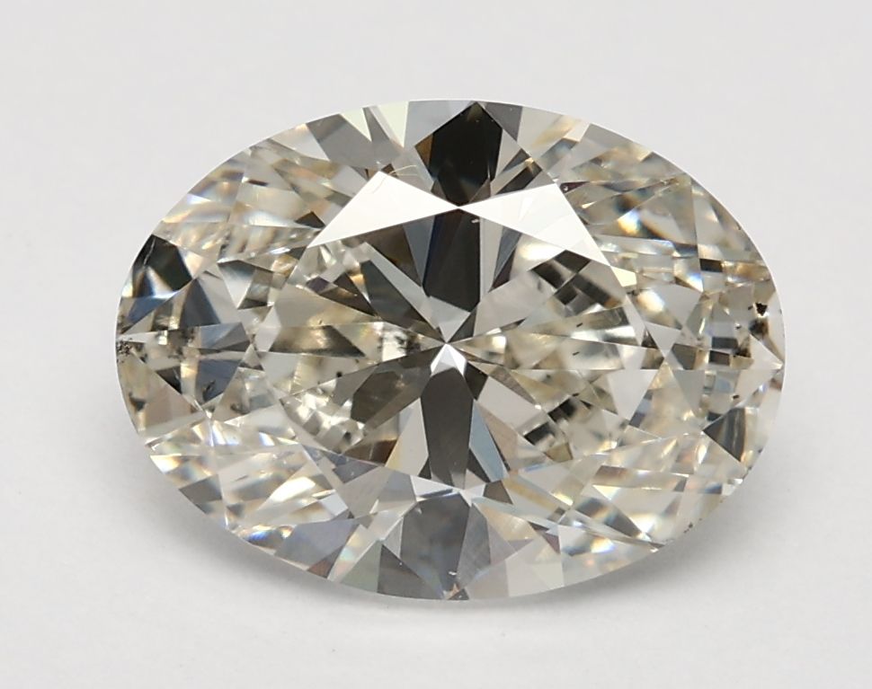 2.01 ct. oval Lab Grown Diamond front image