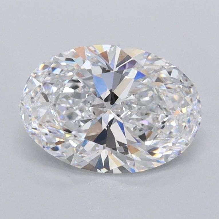 1.23 ct. oval Lab Grown Diamond front image