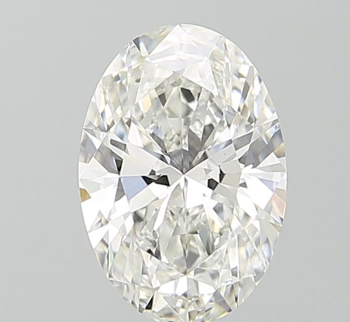 2.07 ct. oval Lab Grown Diamond front image