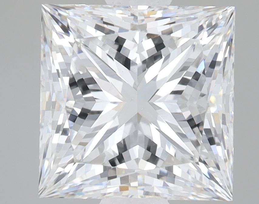 4.00 ct. princess Lab Grown Diamond front image