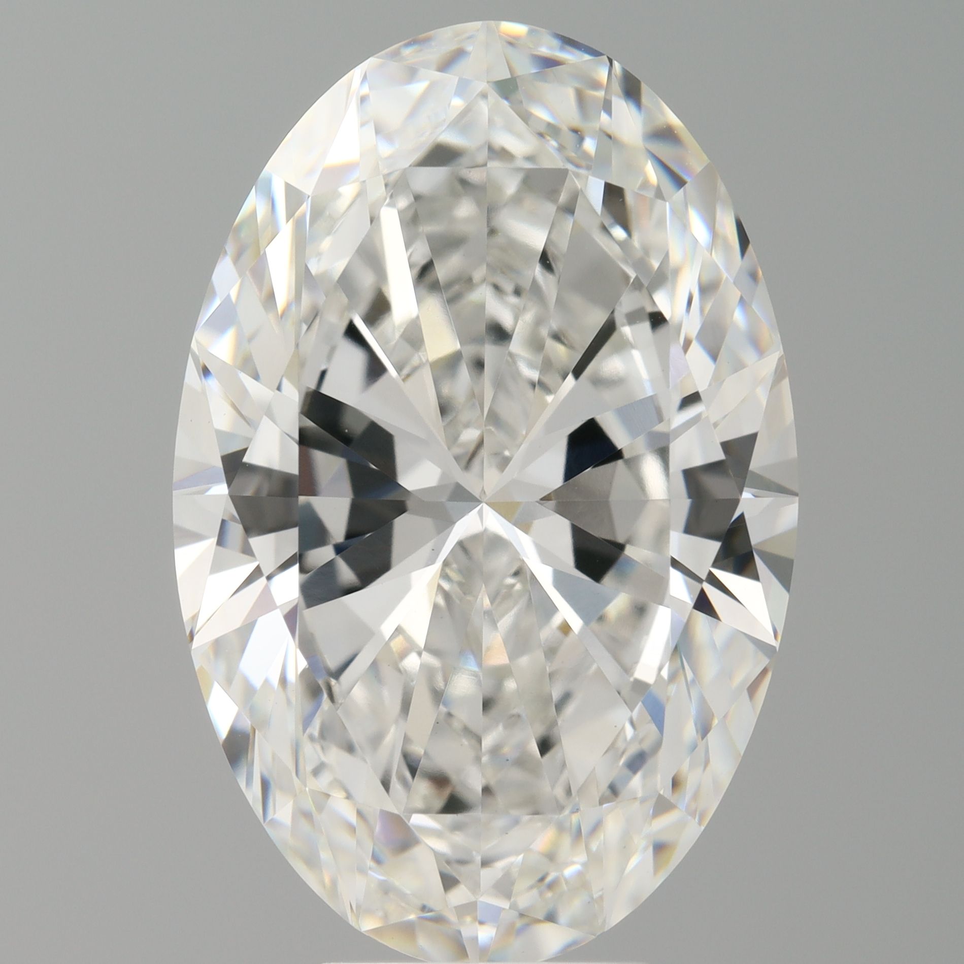 8.05 ct. oval Lab Grown Diamond front image