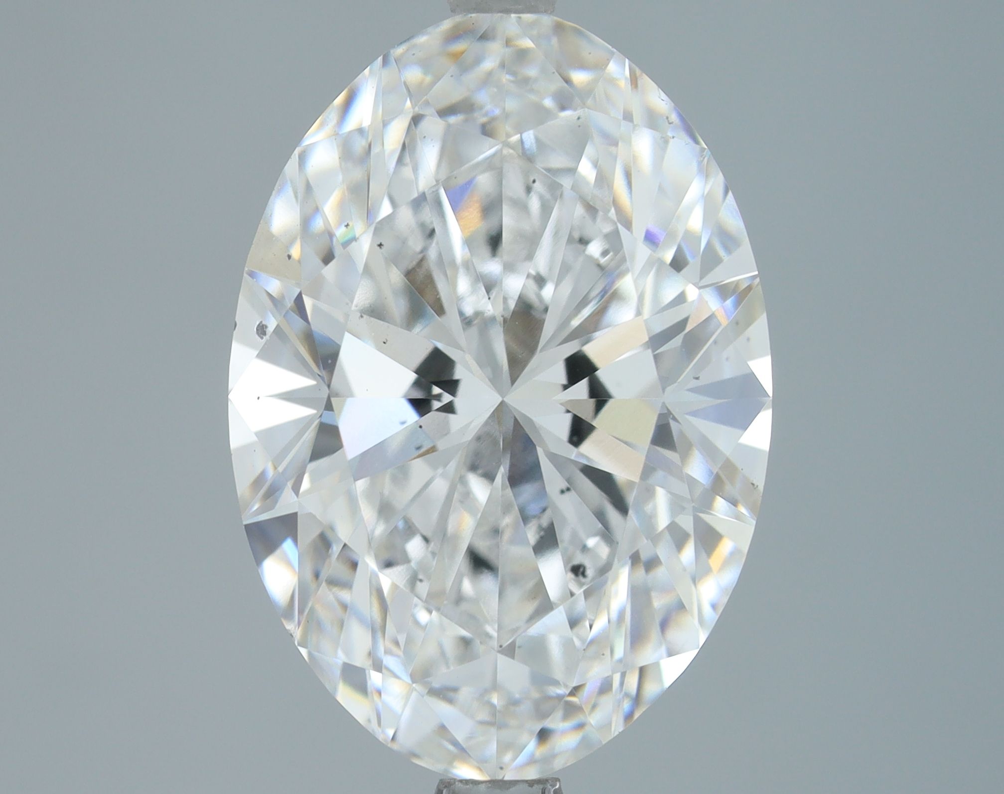 4.01 ct. oval Lab Grown Diamond front image
