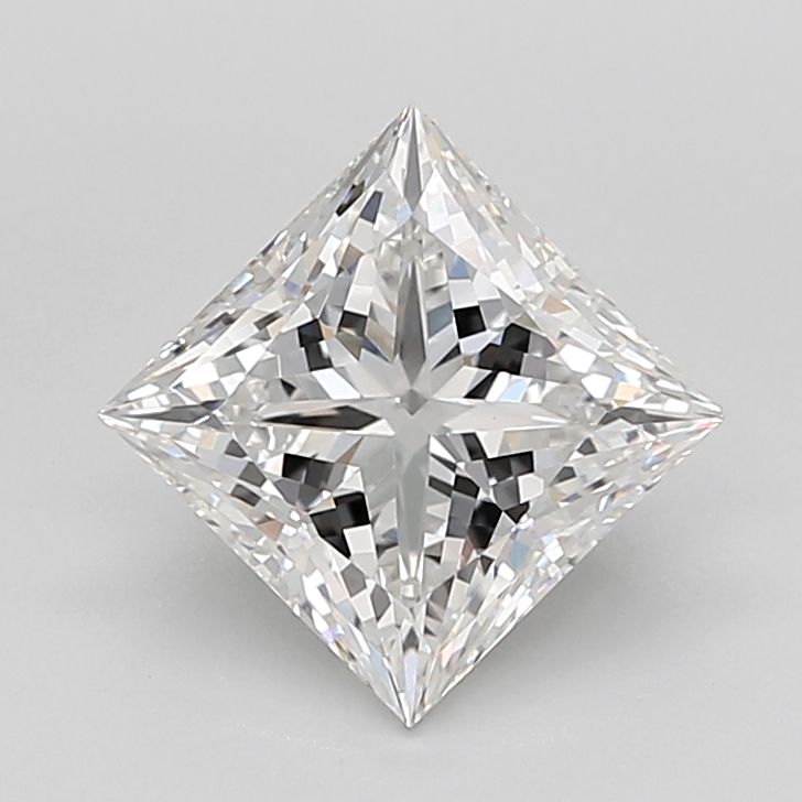 3.59 ct. princess Lab Grown Diamond front image