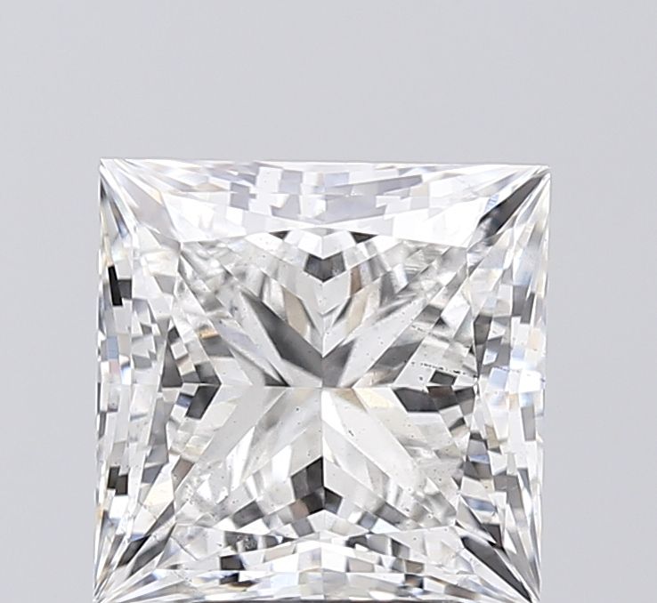 4.02 ct. princess Lab Grown Diamond front image