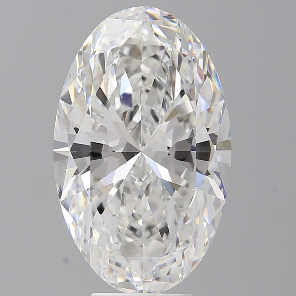 7.10 ct. oval Lab Grown Diamond front image