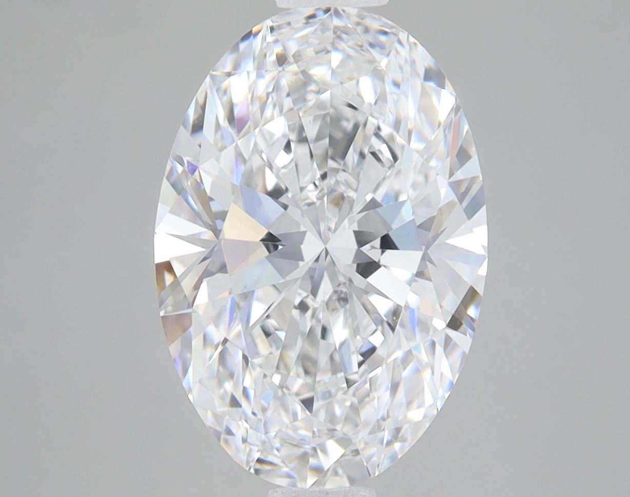 4.03 ct. oval Lab Grown Diamond front image