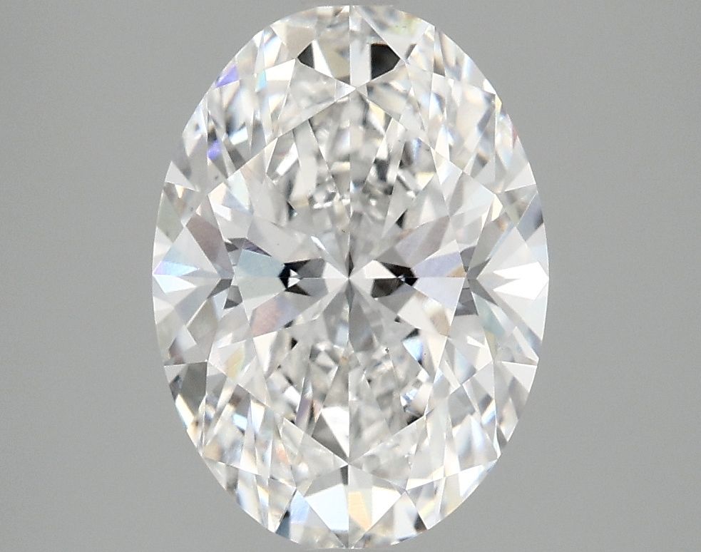 3.10 ct. oval Lab Grown Diamond front image