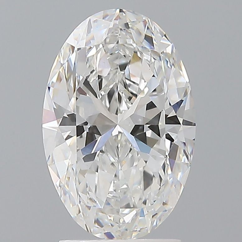 2.58 ct. oval Lab Grown Diamond front image