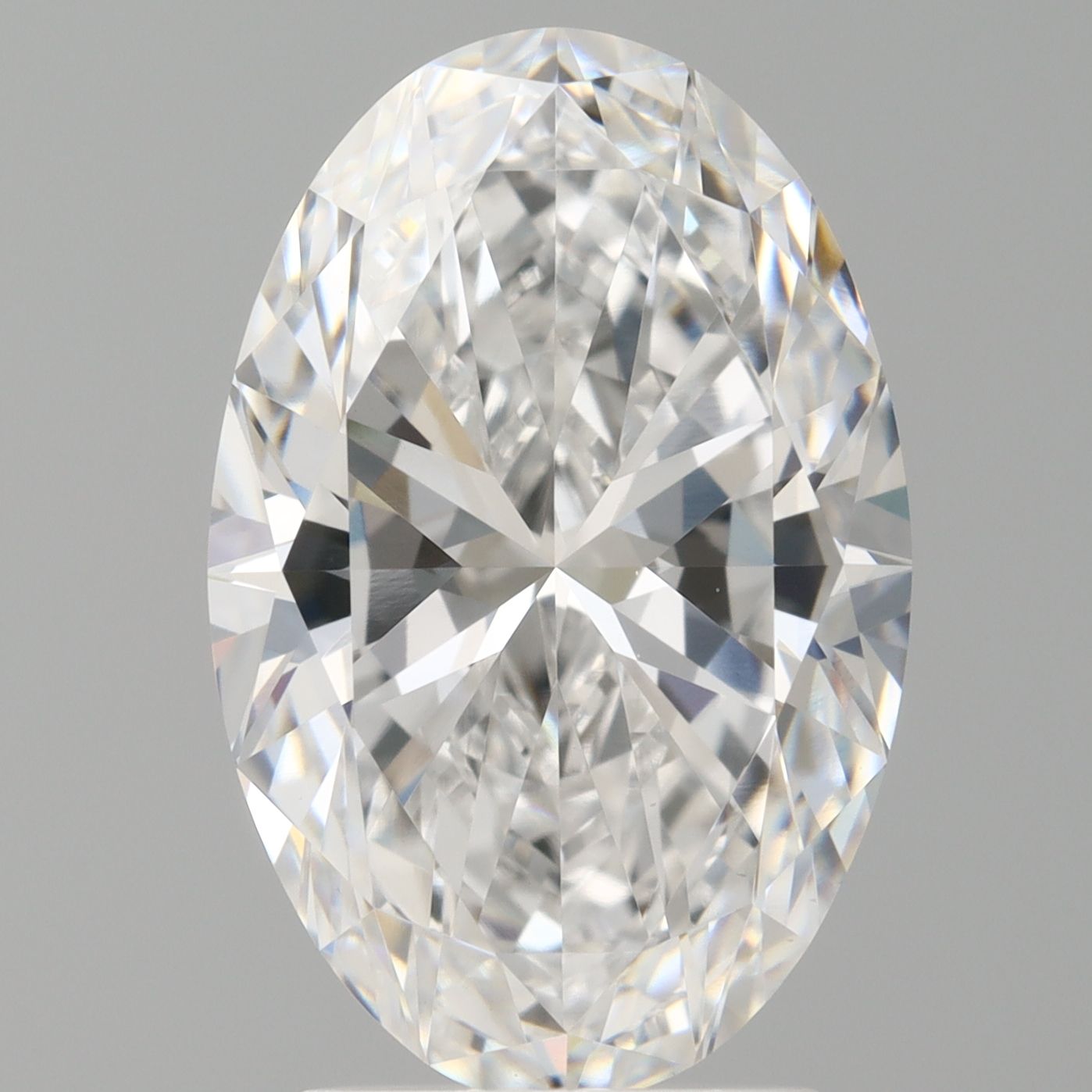 3.10 ct. oval Lab Grown Diamond front image