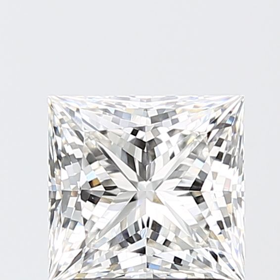 2.09 ct Princess diamond