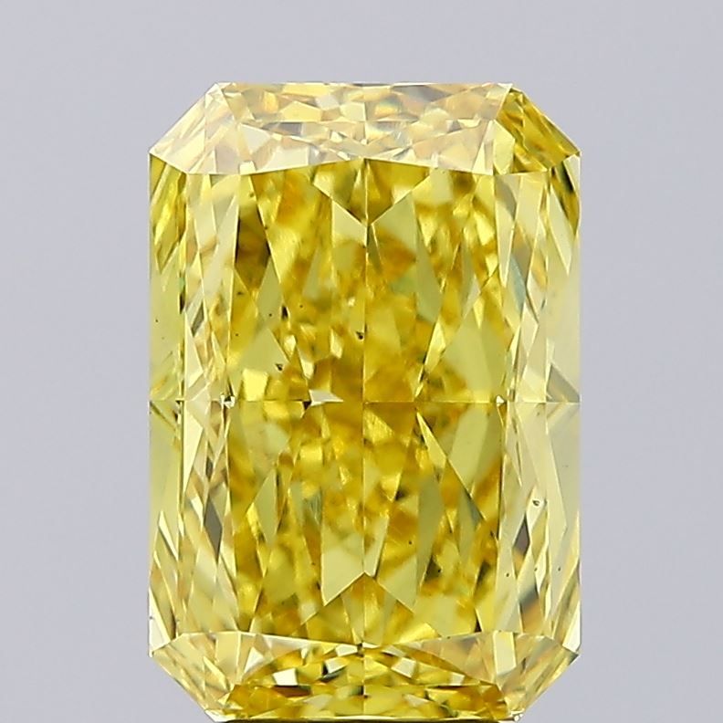 6.10 ct. radiant Lab Grown Diamond front image