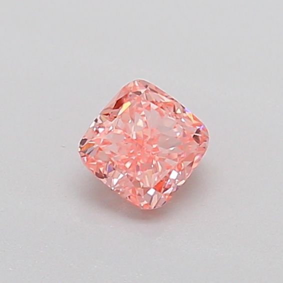 0.3 CT Fancy Vivid Pink CUSHION MODIFIED