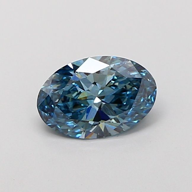1.01 CT Fancy Vivid Blue OVAL