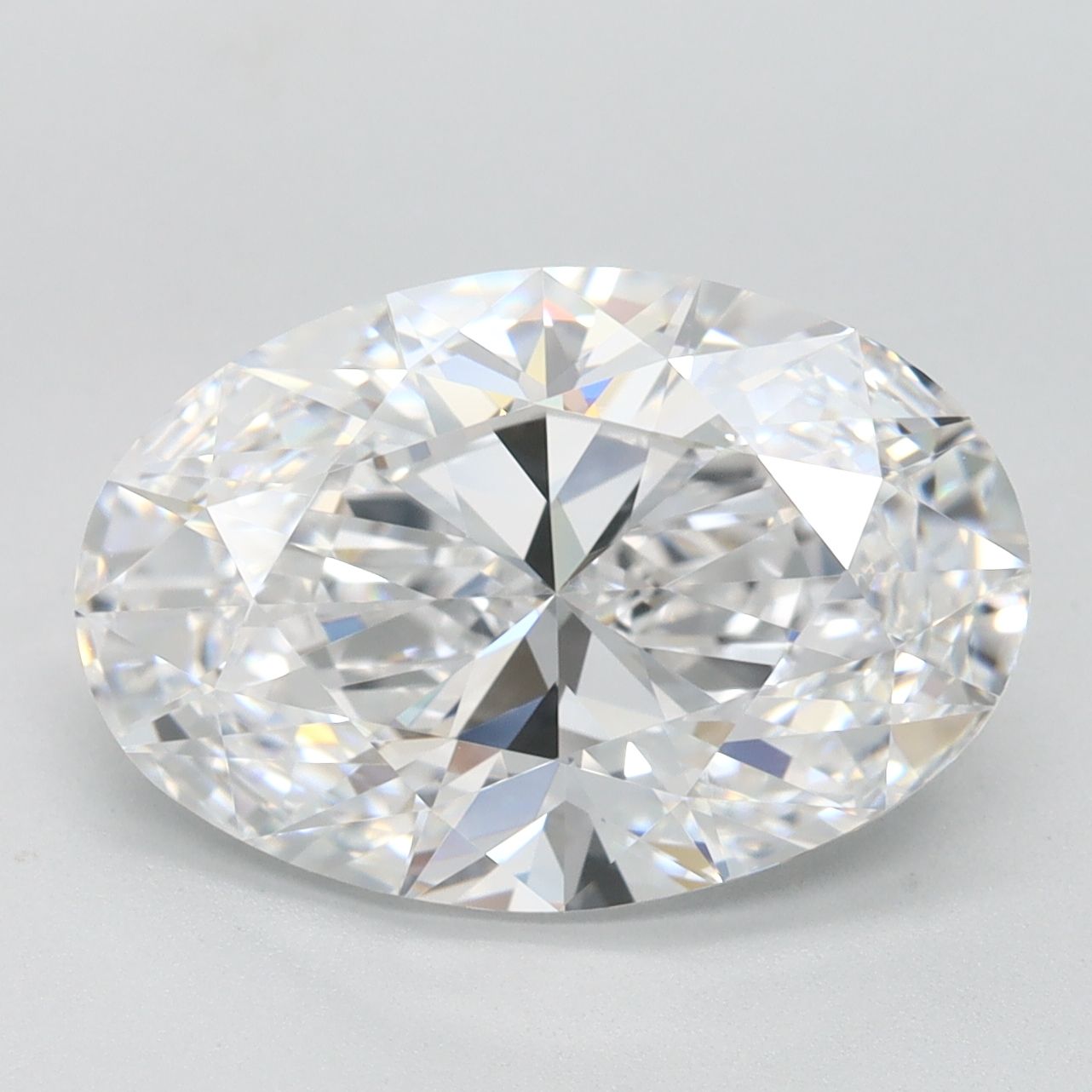 4.02 ct. oval Lab Grown Diamond front image