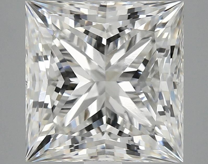 3.18 ct. princess Lab Grown Diamond front image