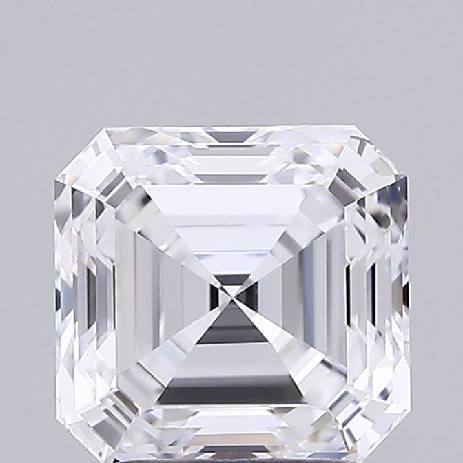 2.01 ct lab-grown Asscher Diamond