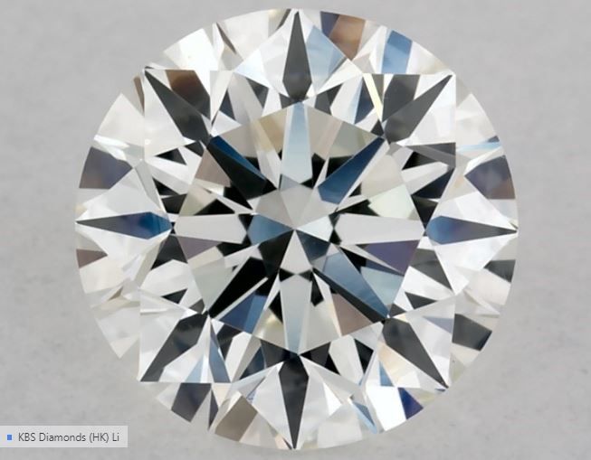 0.58 ct Round diamond