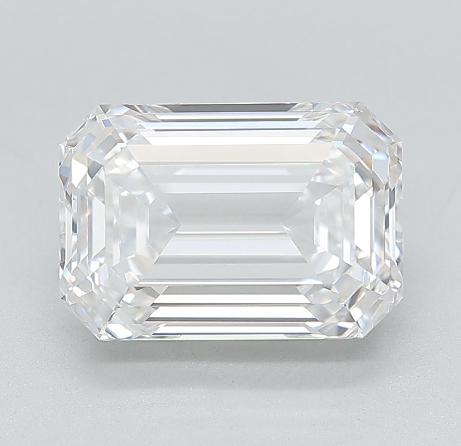 3.61 ct. emerald Lab Grown Diamond front image