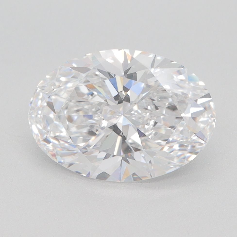 2.10 ct. oval Lab Grown Diamond front image