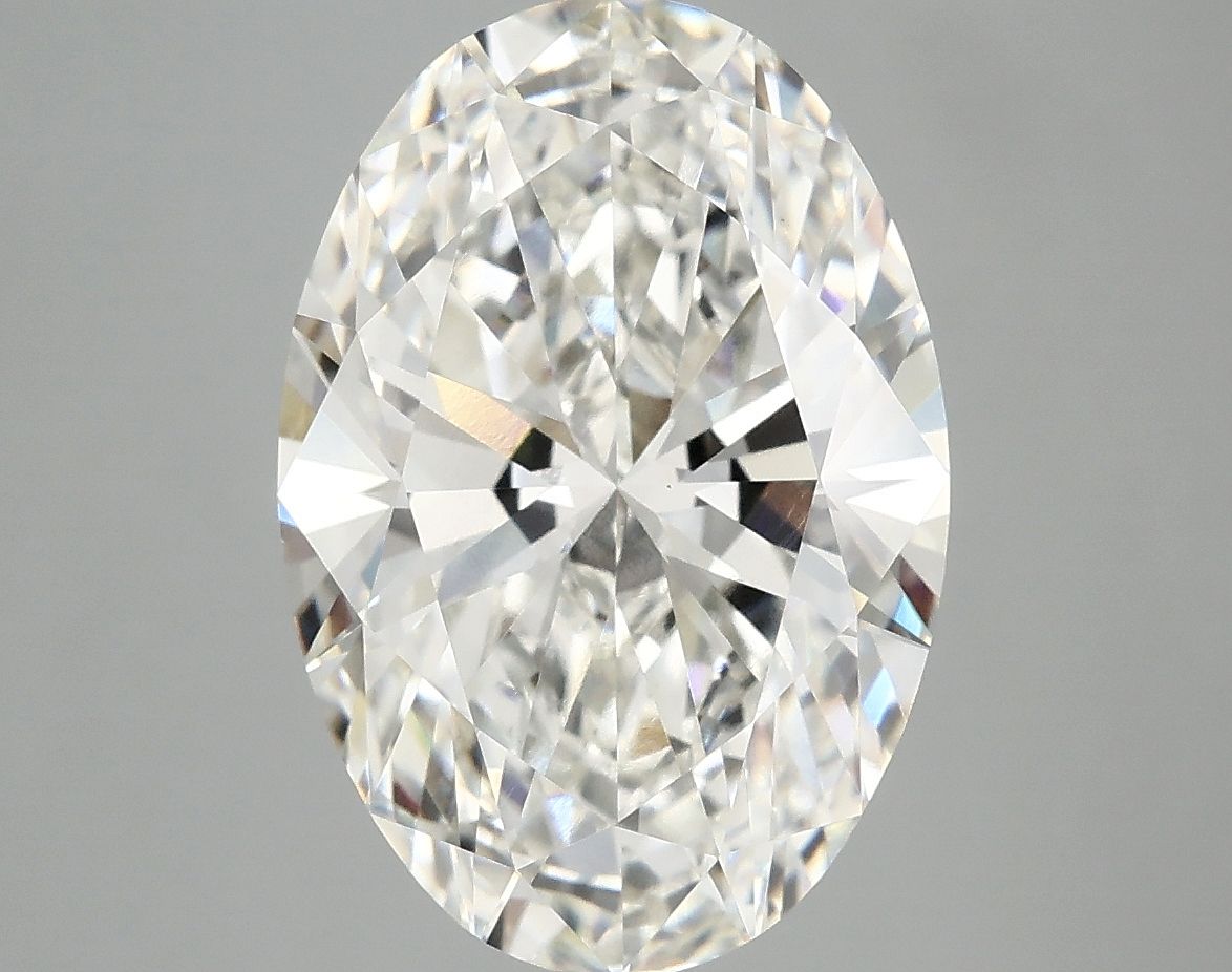 5.02 ct. oval Lab Grown Diamond front image