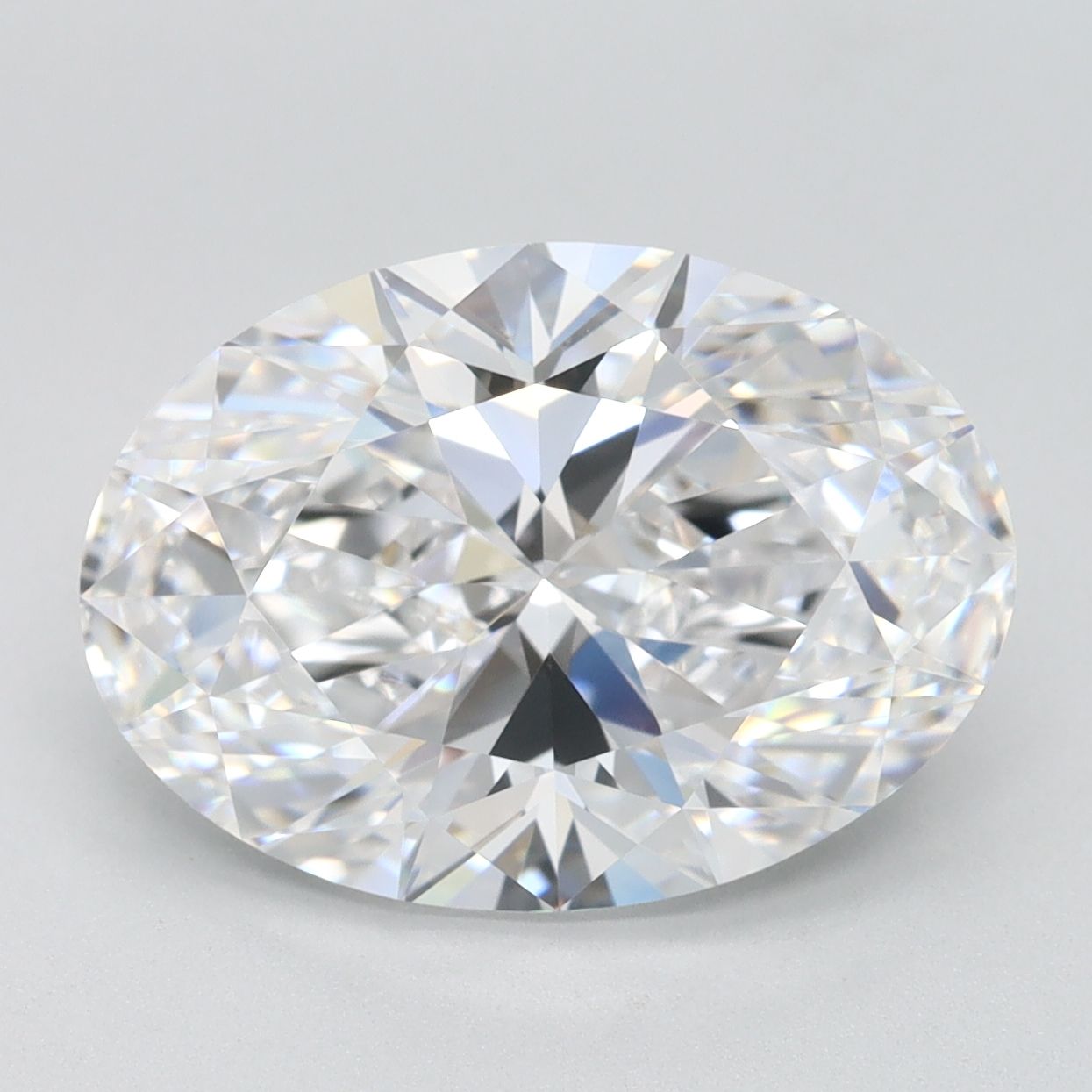 4.02 ct. oval Lab Grown Diamond front image