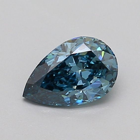 0.51 CT Fancy Vivid Blue PEAR
